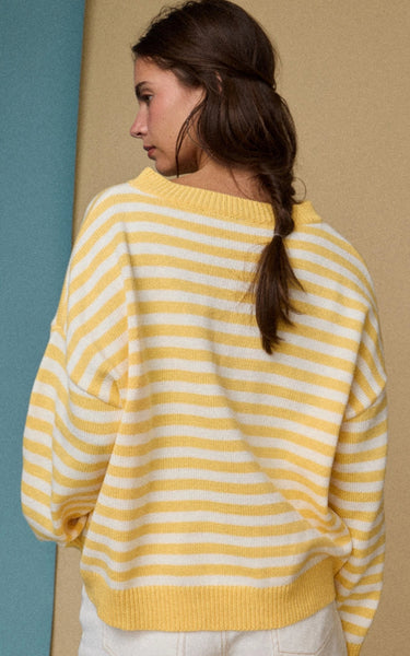 Gianna Striped Pull over