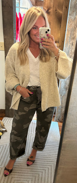 Oversized Knit Cardigan