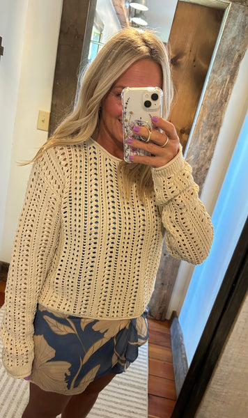 Upland Crochet Pullover