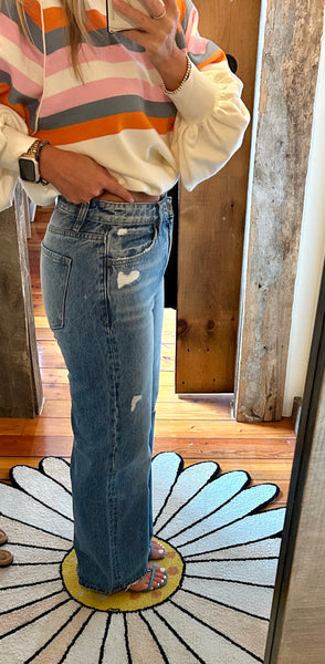 Super HR Wide Leg Jean