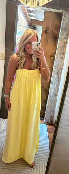 Melody Pleated Maxi Dress
