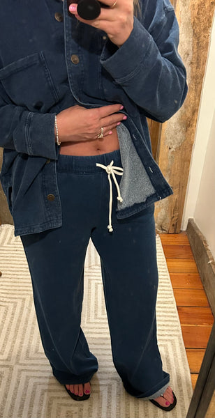 Hunter Knit Denim Pant - The Green Shelf Boutique