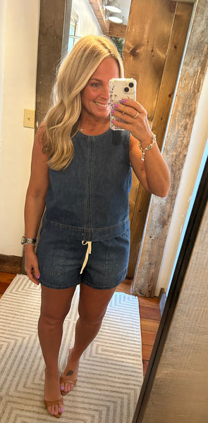 Sun Seeker Denim Tank