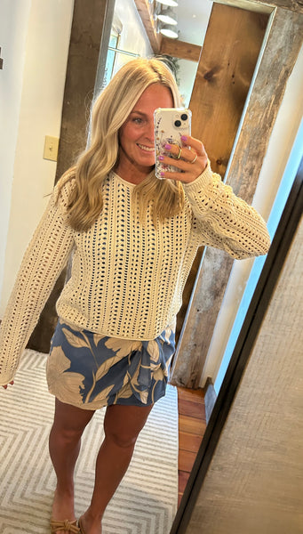 Upland Crochet Pullover