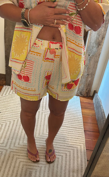 Vaca Printed Short