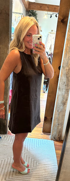 Lena Linen Mini Dress
