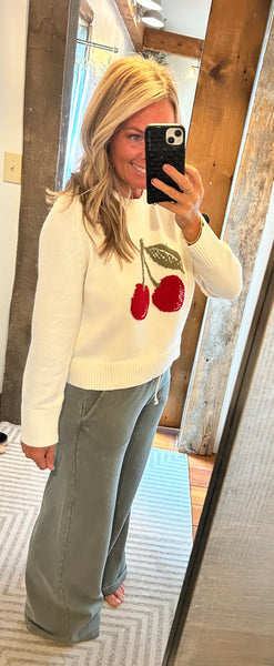 Cherry Sweater