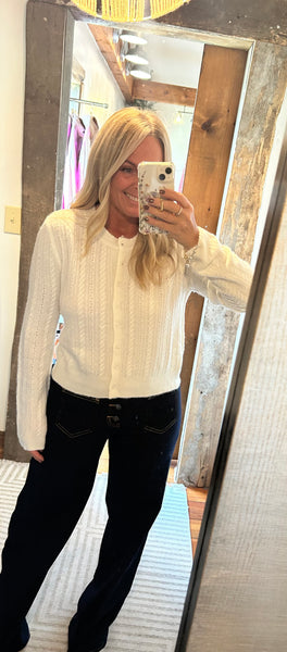 Medina Pointelle Cardi