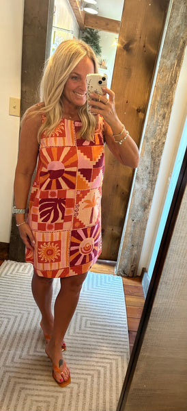 Sunny Linen Mini Dress