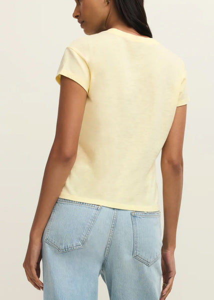 Modern Slub Tee - The Green Shelf Boutique