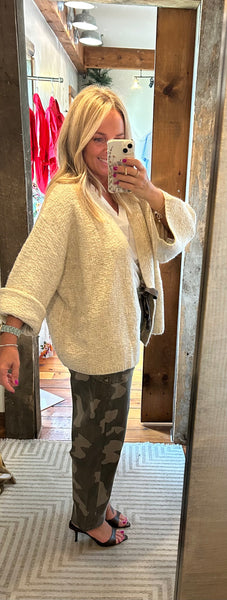 Oversized Knit Cardigan