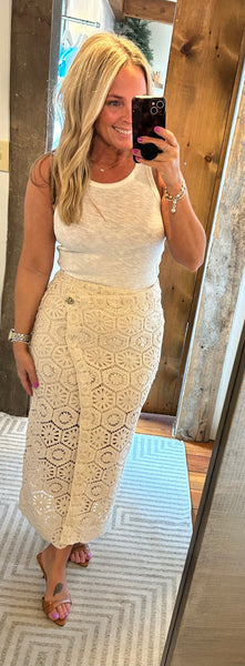 Raquel Lace Skirt