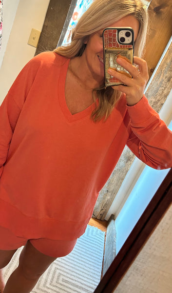 V Neck Modern Weekender