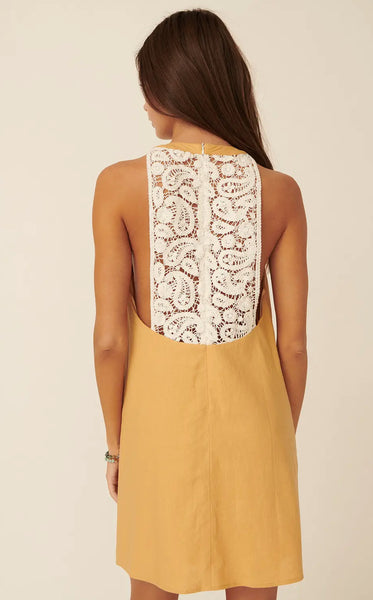 Lace Detail Swing Dress