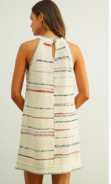 Micha Stripe Knit Dress