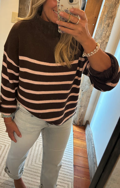 Skylar Stripe Pullover Sweater