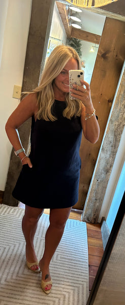 Eve Open Back Mini Dress