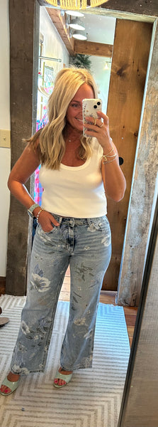 HR Vintage Floral Jean