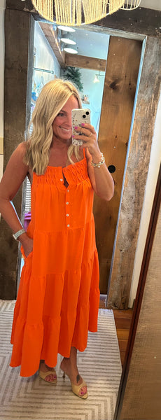 Melody Tiered Midi Dress