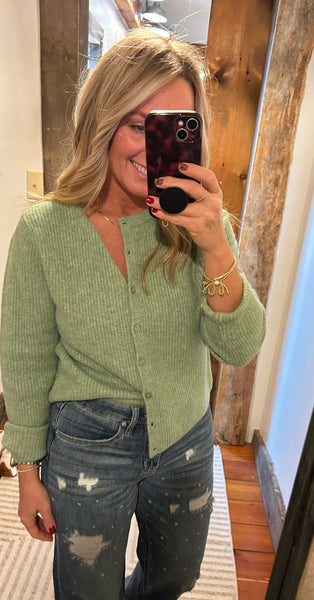 HR Wide Leg Denim with Heart Print - The Green Shelf Boutique