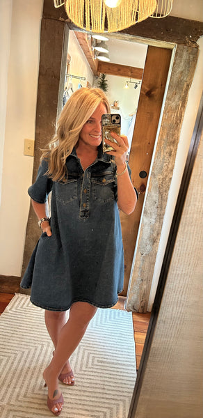Paloma Denim Dress