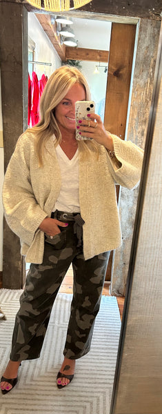 Oversized Knit Cardigan