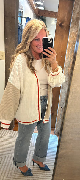 Sunni Color-blocked Cardigan