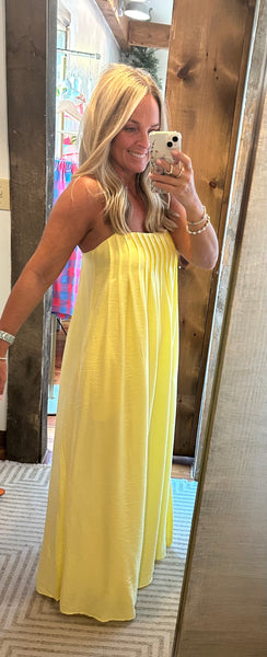 Melody Pleated Maxi Dress