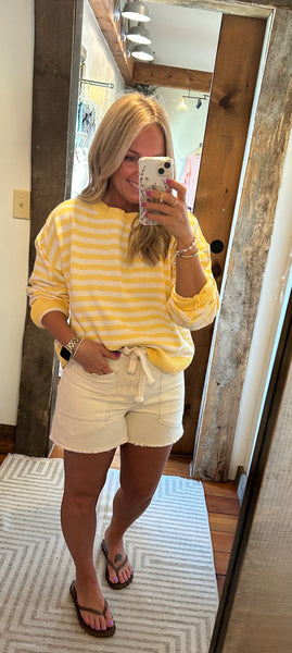 Gianna Striped Pull over