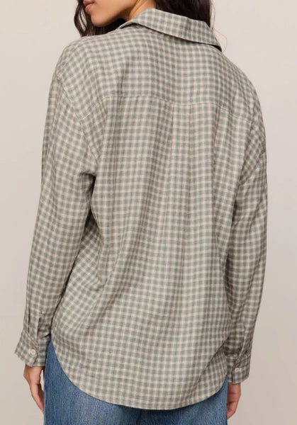River Plaid Button Up