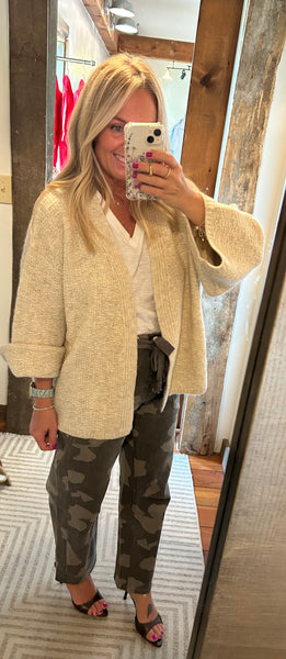 Oversized Knit Cardigan