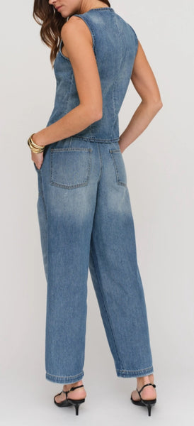 Willow High Rise Barrel Jean