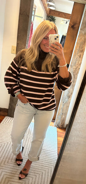 Skylar Stripe Pullover Sweater