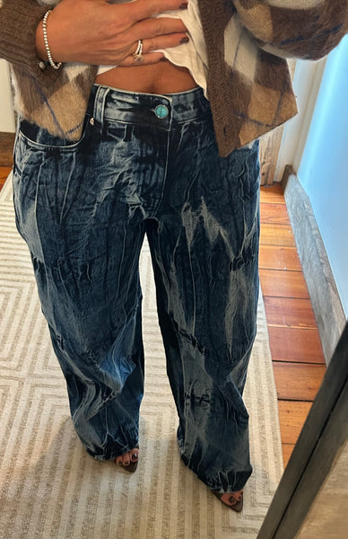 MR Tie Dye Curve Jean