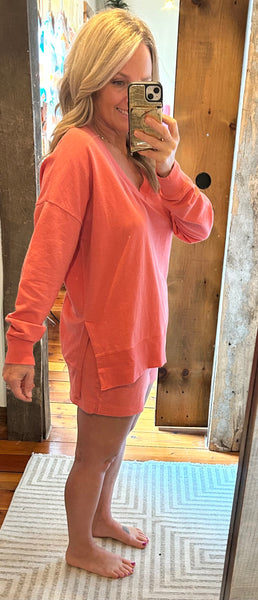 V Neck Modern Weekender