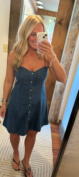 Angel Eyes Denim Dress