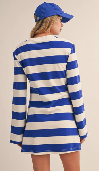 Stella Stripe Mini Dress