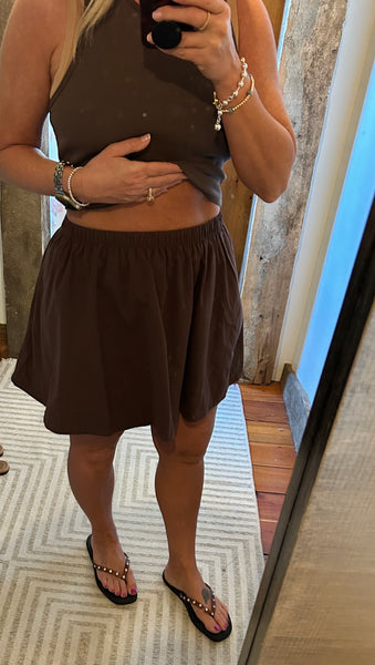 Circle Mini Skirt