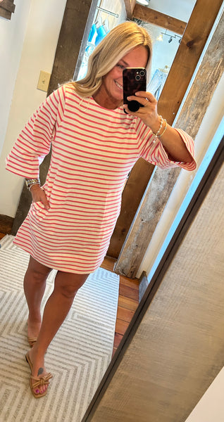 Ingrid Stripe Mini Dress