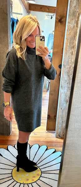 Richie Turtleneck Sweater Dress