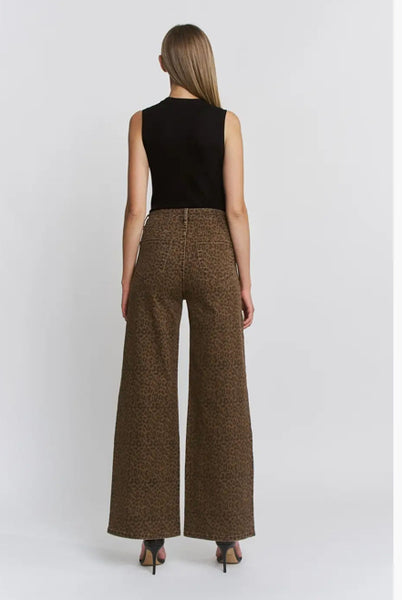 HR Leopard Jean