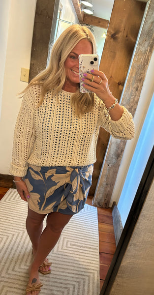 Upland Crochet Pullover