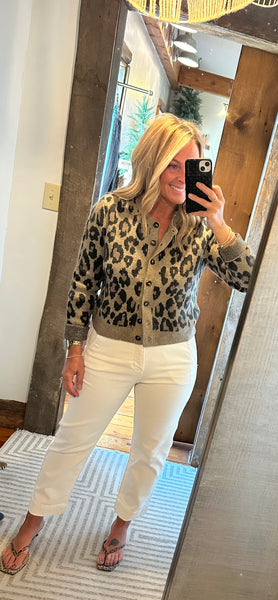 Outlook Leopard Cardi