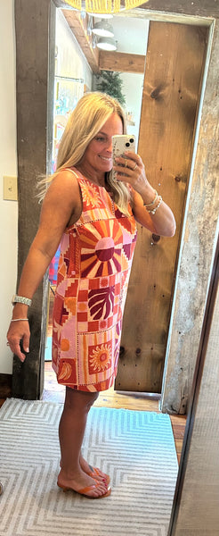 Sunny Linen Mini Dress