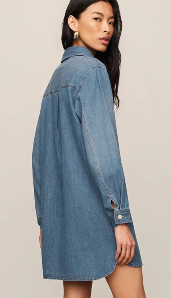 Lucie Denim Shirt Dress