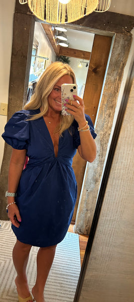 Hayden Poplin SS Dress