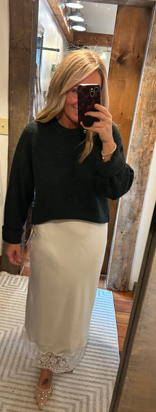 Cinder Lace Midi Skirt