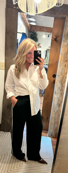 Elevated Poplin Button Up