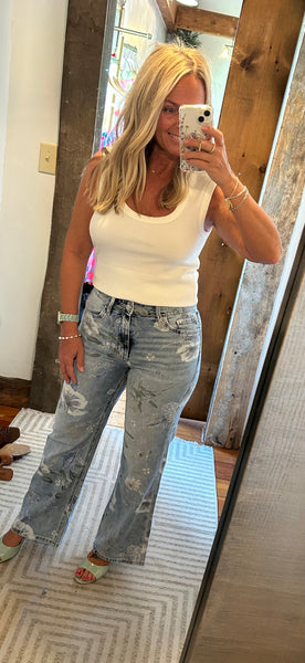 HR Vintage Floral Jean