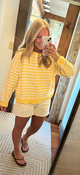 Gianna Striped Pull over